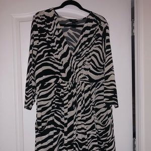 Alfani animal print dress